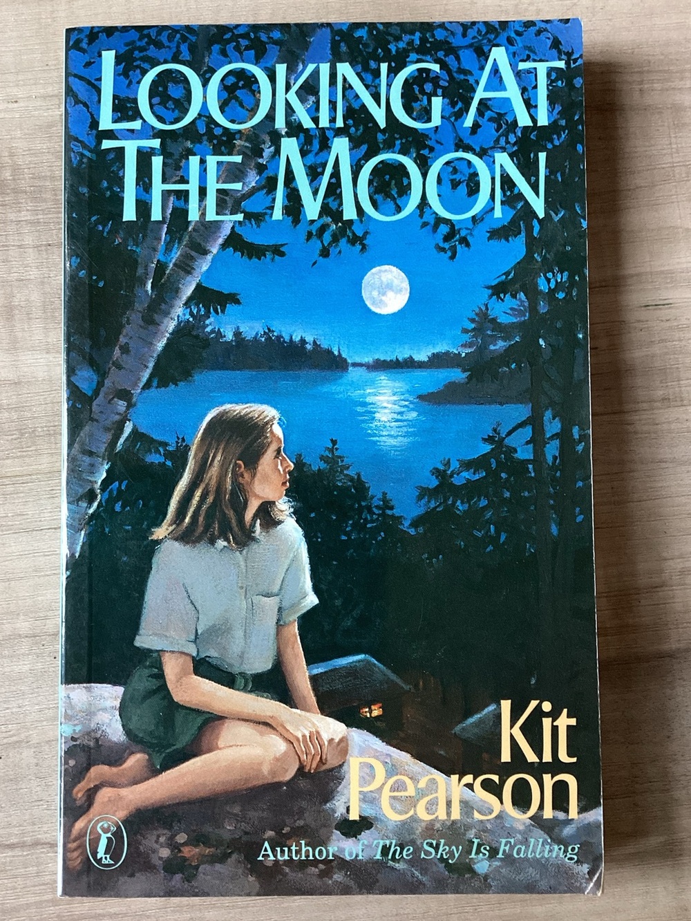 2/$15 Vintage Looking At The Moon Book by Kit Pearson